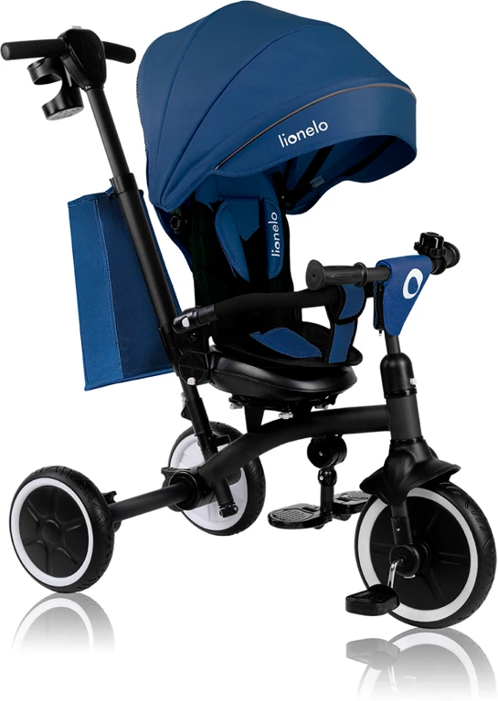 Триколісний велосипед Lionelo Tris Plus BLUE DENIM